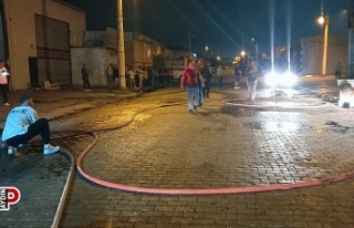 Aydın’daki yangında üç iş yeri zarar gördü