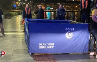 Denizden ayağına bidon bağlı ceset çıktı