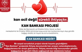 Germencik Belediyesi, “Kan Bankası” projesini...