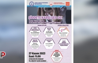 ADÜ’den Şiddete karşı ses ol paneli