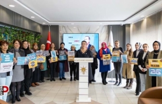 AK Parti Kadın Kolları Başkanı Kayır; Gazze’deki...