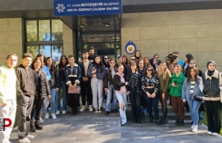 Aydın Büyükşehir, üniversiteli gençleri ağırladı