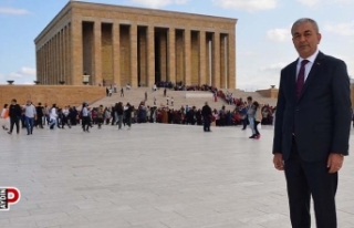 Başkan Kaplan, vefatının 85. yıldönümünde Atatürk'ü...