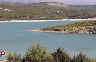 Karacasu Barajı’nda sular yüzde 35 azaldı