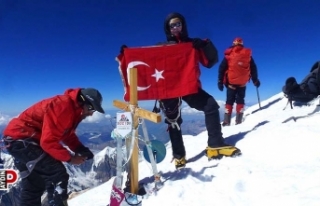 Aydınlı dağcının hedefi 8 bin