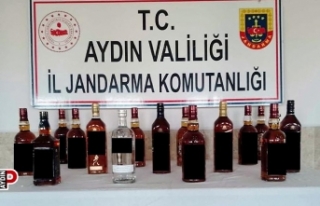Tren ile getirdiği içkileri satmak isteyen kişi...
