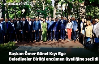 Başkan Ömer Günel Kıyı Ege Belediyeler Birliği...
