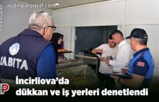 İncirliova’da dükkan ve iş yerleri denetlendi