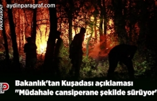 Bakanlık'tan Kuşadası açıklaması - "Müdahale...