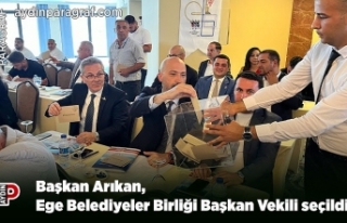 Başkan Arıkan, Ege Belediyeler Birliği Başkan...