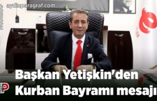 Başkan Yetişkin'den Kurban Bayramı mesajı