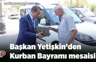 Başkan Yetişkin’den Kurban Bayramı mesaisi