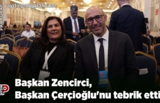 Başkan Zencirci, Başkan Çerçioğlu'nu tebrik...