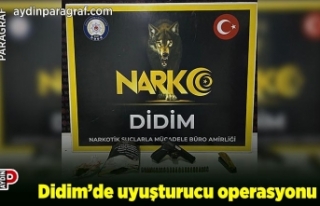 Didim’de uyuşturucu operasyonu