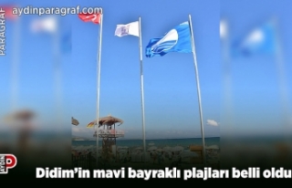 Didim’in mavi bayraklı plajları belli oldu