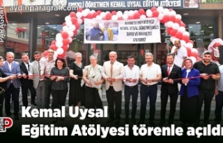 Kemal Uysal Eğitim Atölyesi törenle açıldı