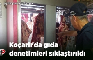 Koçarlı'da gıda denetimleri sıklaştırıldı