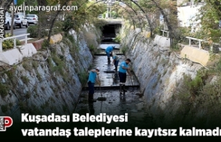 Kuşadası Belediyesi vatandaş taleplerine kayıtsız...