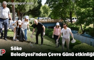 Söke Belediyesi'nden Çevre Günü etkinliği