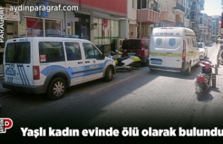 Yaşlı kadın evinde ölü olarak bulundu