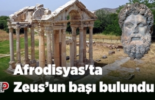 Afrodisyas'ta Zeus’un başı bulundu