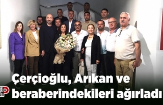 Çerçioğlu, Arıkan ve beraberindekileri ağırladı