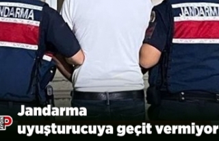 Jandarma uyuşturucuya geçit vermiyor
