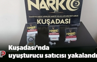 Kuşadası’nda uyuşturucu satıcısı yakalandı