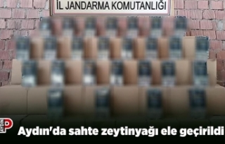 Aydın'da sahte zeytinyağı ele geçirildi