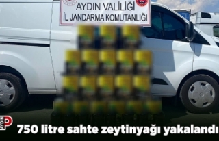 750 litre sahte zeytinyağı yakalandı
