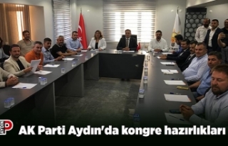 AK Parti Aydın'da kongre hazırlıkları
