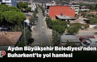 Aydın Büyükşehir Belediyesi'nden Buharkent'te...