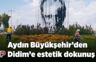 Aydın Büyükşehir’den Didim’e estetik dokunuş
