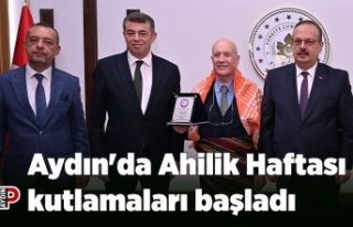 Aydın'da Ahilik Haftası kutlamaları başladı