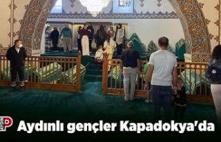Aydınlı gençler Kapadokya'da