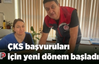 ÇKS başvuruları için yeni dönem başladı