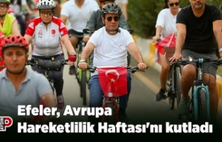 Efeler, Avrupa Hareketlilik Haftası'nı kutladı