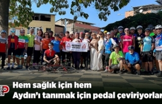 Hem sağlık için hem Aydın’ı tanımak için...