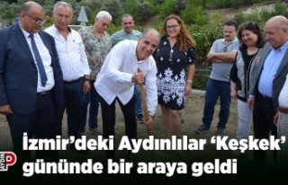 İzmir’deki Aydınlılar ‘Keşkek’ gününde...
