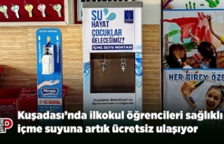 Kuşadası’nda ilkokul öğrencileri sağlıklı...