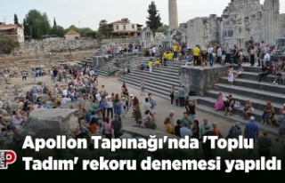 Apollon Tapınağı'nda 'Toplu Tadım'...