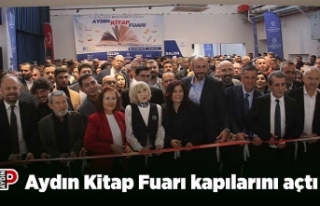 Aydın Kitap Fuarı kapılarını açtı