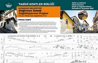 TARİHİ KENTLER BİRLİĞİ’NDEN KUŞADASI BELEDİYESİ’NE...