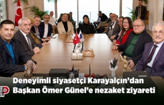 Deneyimli siyasetçi Karayalçın’dan Başkan Ömer...