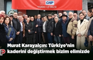 Murat Karayalçın: Türkiye’nin kaderini değiştirmek...