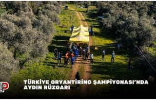 TÜRKİYE ORYANTİRİNG ŞAMPİYONASI’NDA AYDIN...