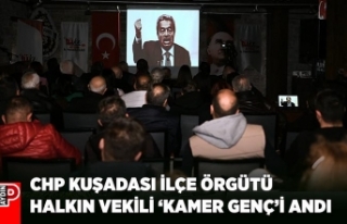 CHP KUŞADASI İLÇE ÖRGÜTÜ HALKIN VEKİLİ ‘KAMER...