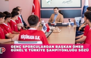 GENÇ SPORCULARDAN BAŞKAN ÖMER GÜNEL’E TÜRKİYE...