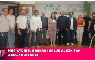 MHP AYDIN İL BAŞKANI HALUK ALICIK’TAN ABGC’YE...