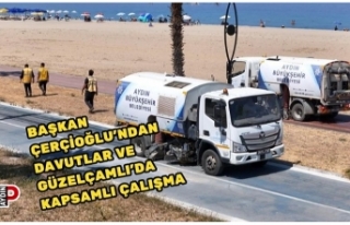 BAŞKAN ÇERÇİOĞLU’NDAN DAVUTLAR VE GÜZELÇAMLI’DA...